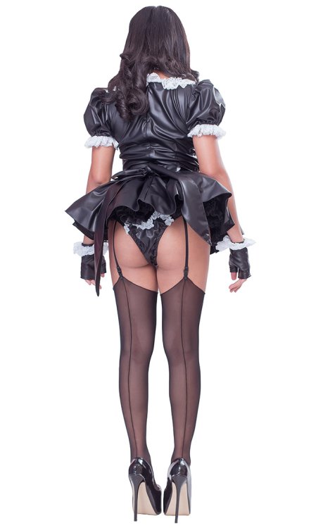 Shayla Leather French Maid